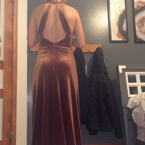 Prom Velvet Dress